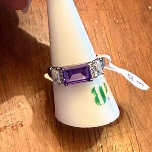 Bomb Party OG ring Not By Accident size 9 NWT Hematite Plating